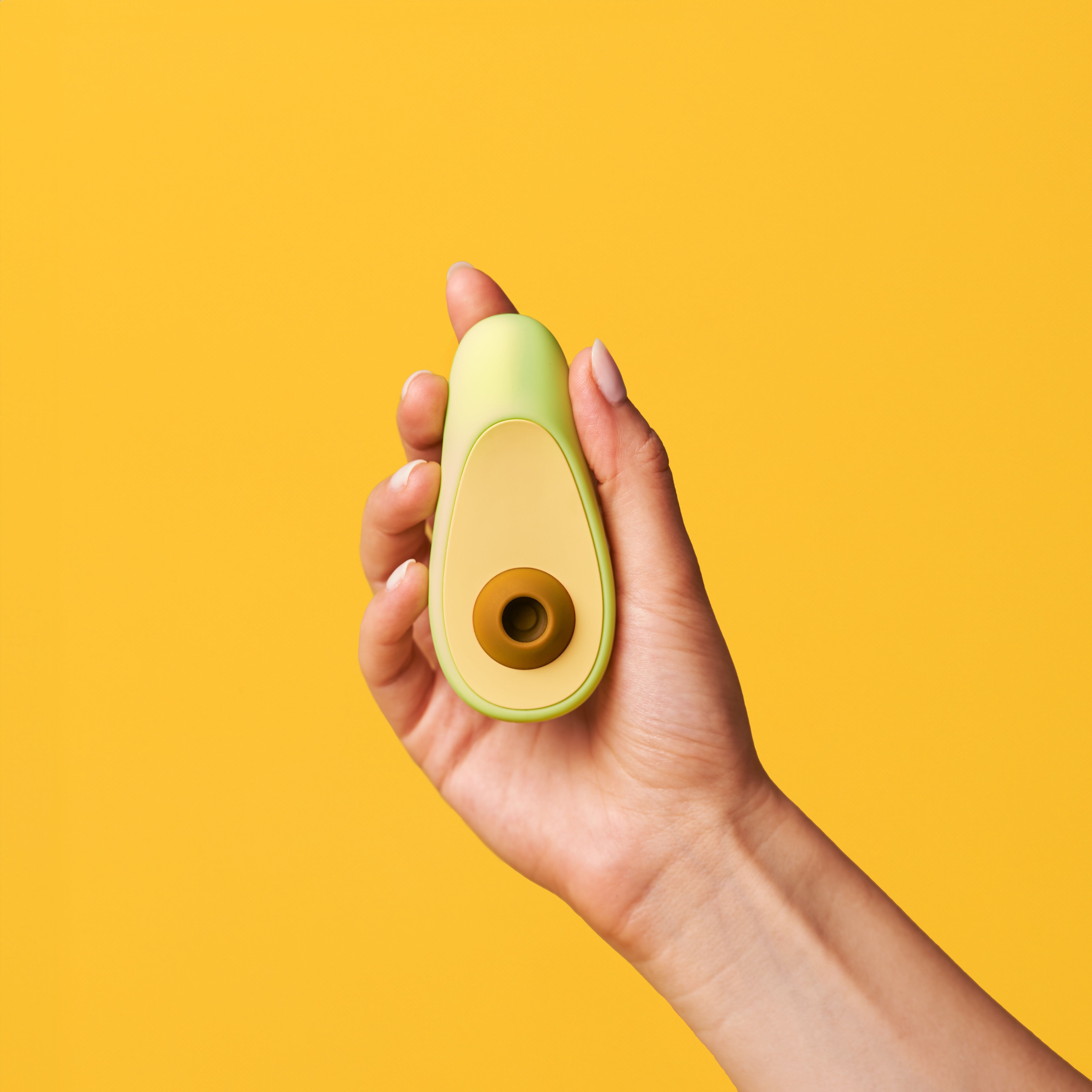 Avo clitoral vibrator — close-up detail